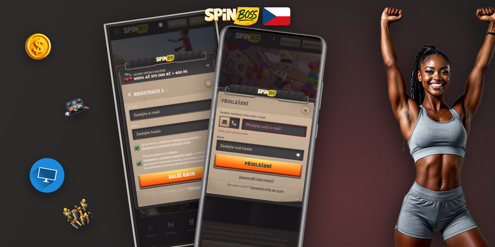 Časté chyby při vytvoření účtu ve Spinboss Kasinu a pomoc online chatu