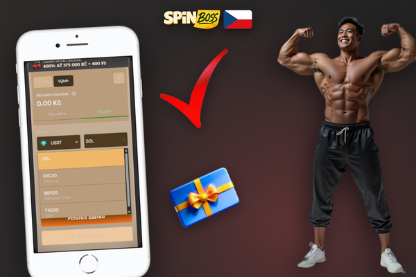 Zrušení čekající žádosti o výběr v mobilní aplikaci Spinboss Kasina